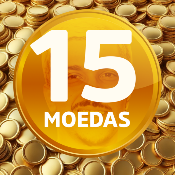 15 moedas para giro